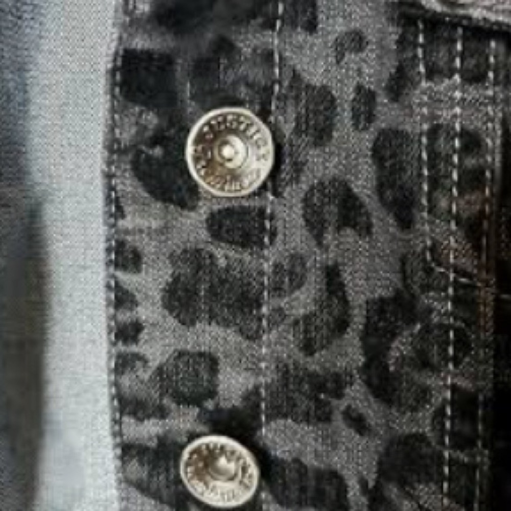 Justice Premium Animal Printed Jean Jacket - Picture 5 of 6